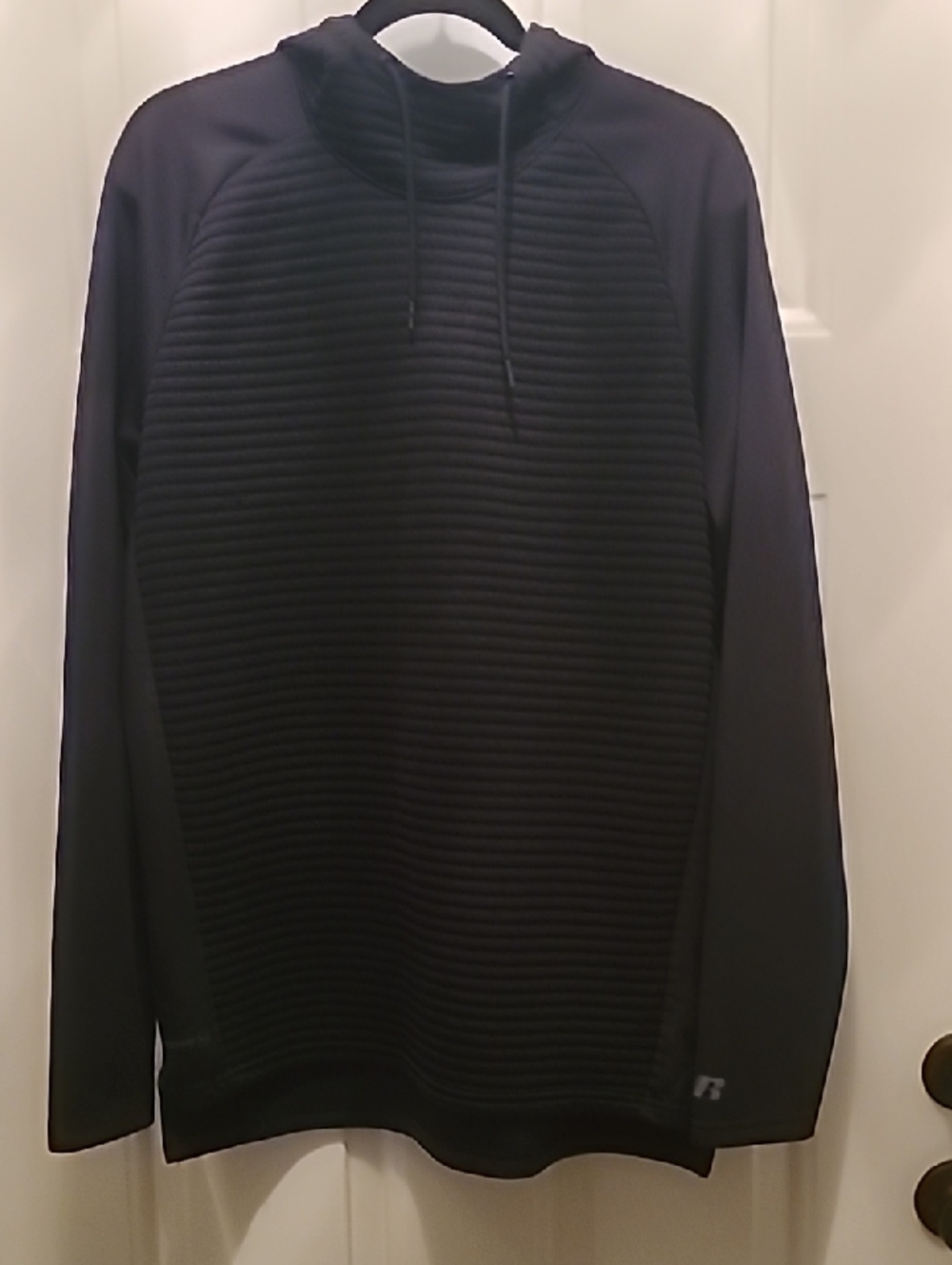 92 Russell Athletic Black Training Fit Hoodie